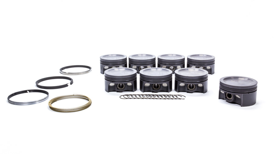 SBF PowerPak Dished Piston Set 3.572 Bore - 930256072