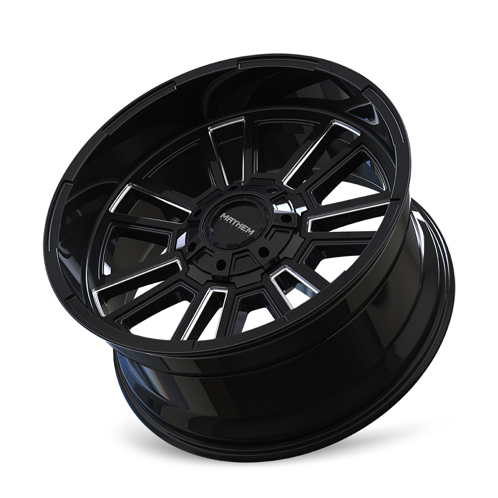 MAYHEM APOLLO 8115 GLOSS BLACK MILLED 20X9 6-135/6-139.7 0MM 106MM