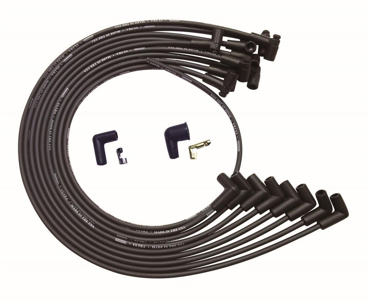 Ultra Plug Wire Set BBC Under V/C Black - 51043
