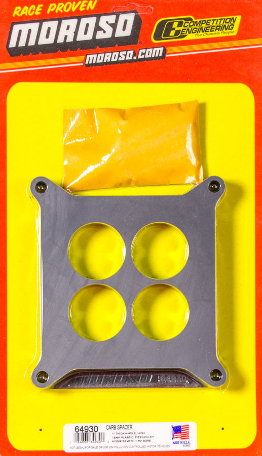 Carburetor Spacer 1 Inch Plastic - 64930