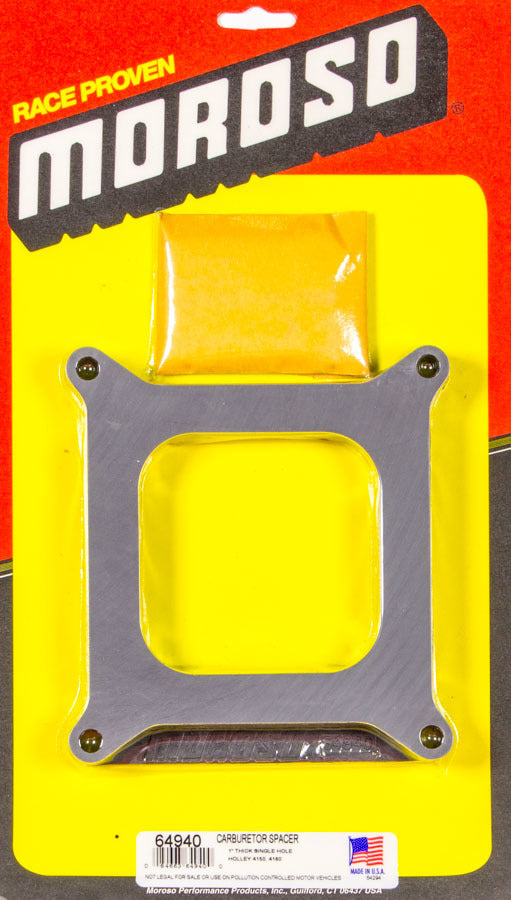 Carburetor Spacer 1 Inch Plastic - 64940