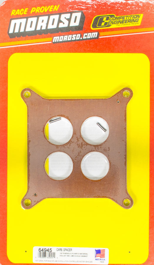 Carburetor Spacer 1/2 Inch Phenolic - 64945