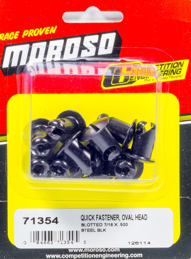 Oval Head Quick Fastener 7/16 x .500 - 71354
