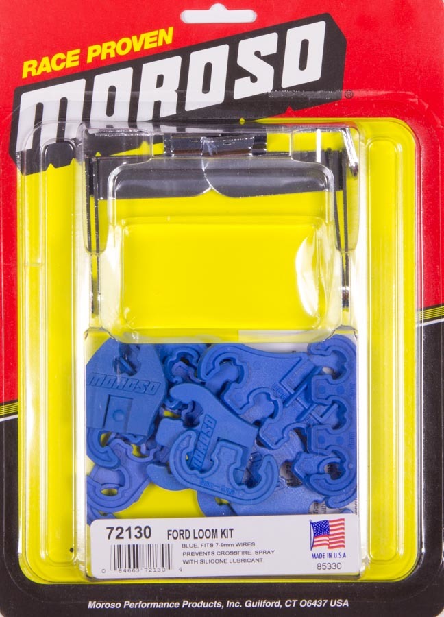 SBF Spark Plug Wire Loom Kit - Blue - 72130