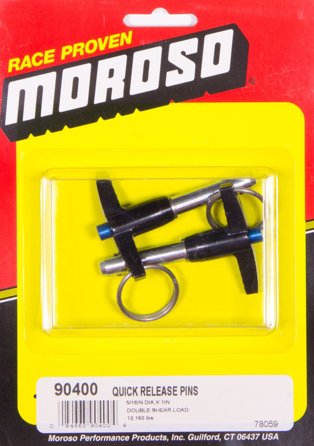 Quick Release Pins (2) 5/16 x 1in - 90400