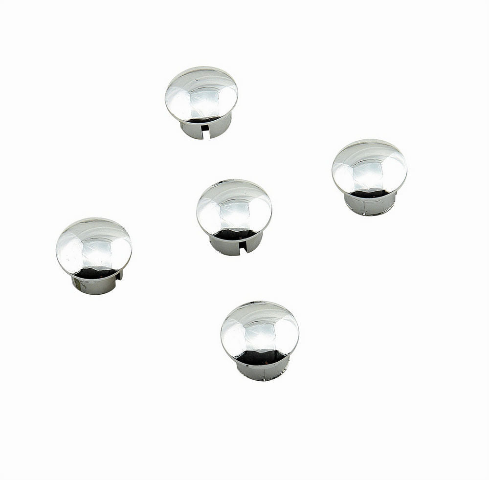 Chrome Wheel Plugs (5) lug plugs - 5104