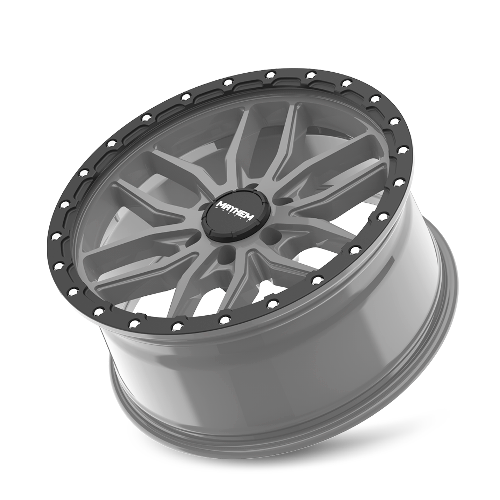 MAYHEM VECTOR 8310 MATTE GUNMETAL BLACK LIP 20X9 6-135 18MM 87.1MM 8310-2936MGT