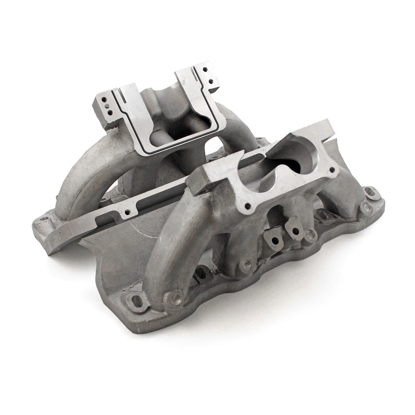 Speedmaster PCE147.1054 Fits Ford 351W Windsor 3V (4V W/Tongues) Fusion High Rise Intake Manifold Satin