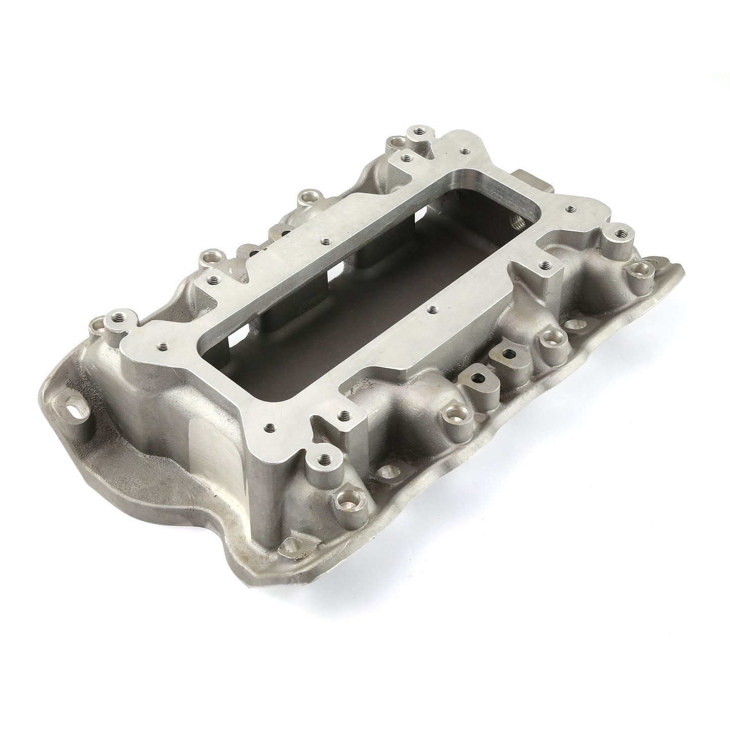 Speedmaster PCE147.1111 Fits Ford 302 351C Cleveland 3V 4V W/Tongues Open Intake Manifold Satin