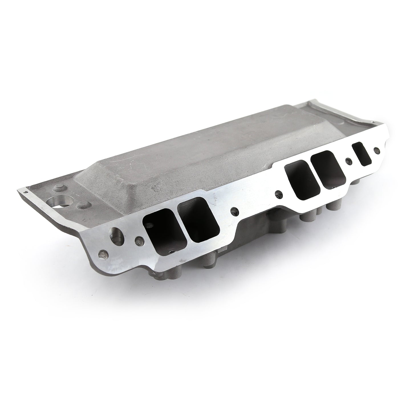 Speedmaster PCE148.1069 Fits Chevy BBC 454 Rect Port Eliminator W/Inj Ports & Fuel Rails Intake Manifold