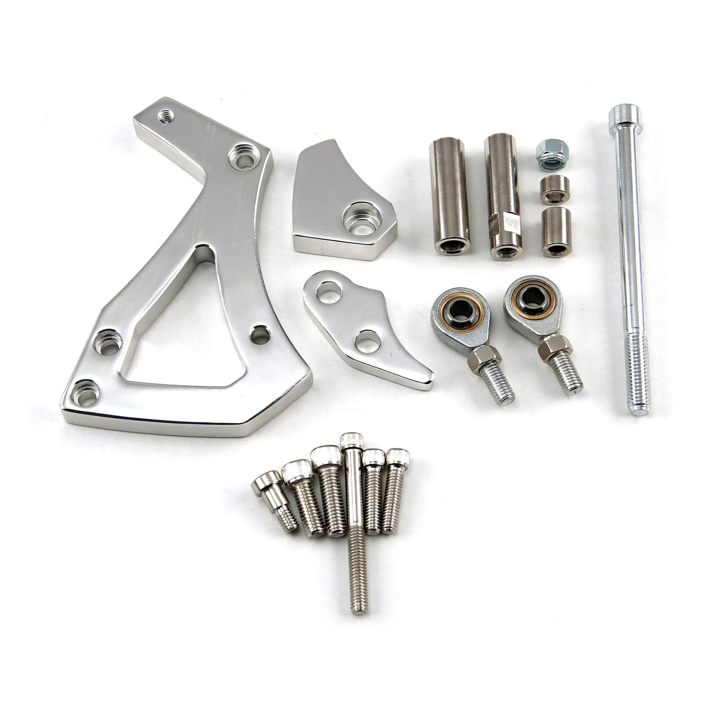 Speedmaster PCE232.1017 Fits Ford 302 351C Cleveland Aluminum Alternator Bracket Kit Polished