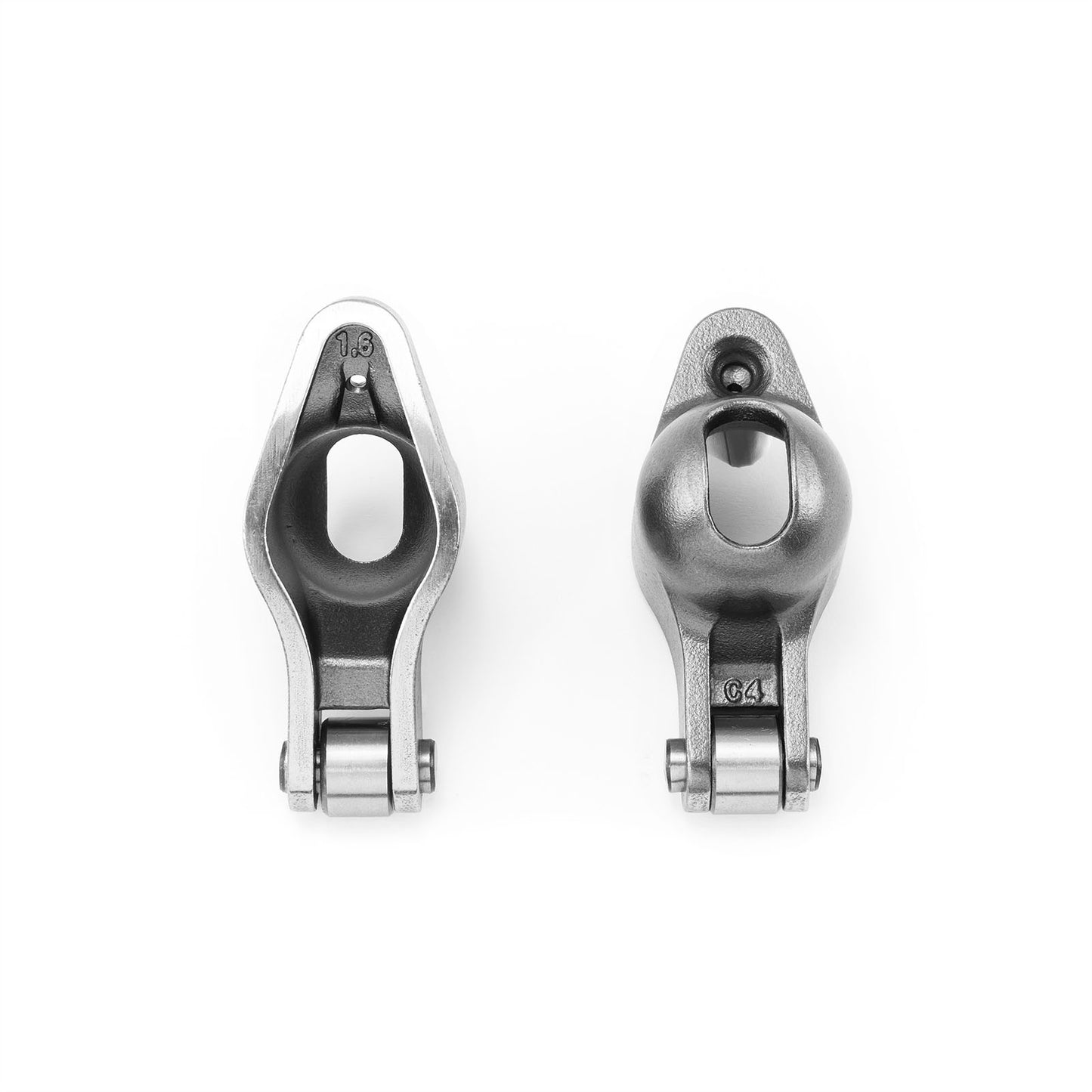 Speedmaster PCE261.1044.01 Fits Chevy SBC 350 1.5 Ratio 7/16" Steel Roller Tip Rocker Arms Set (w/Nuts & Balls)