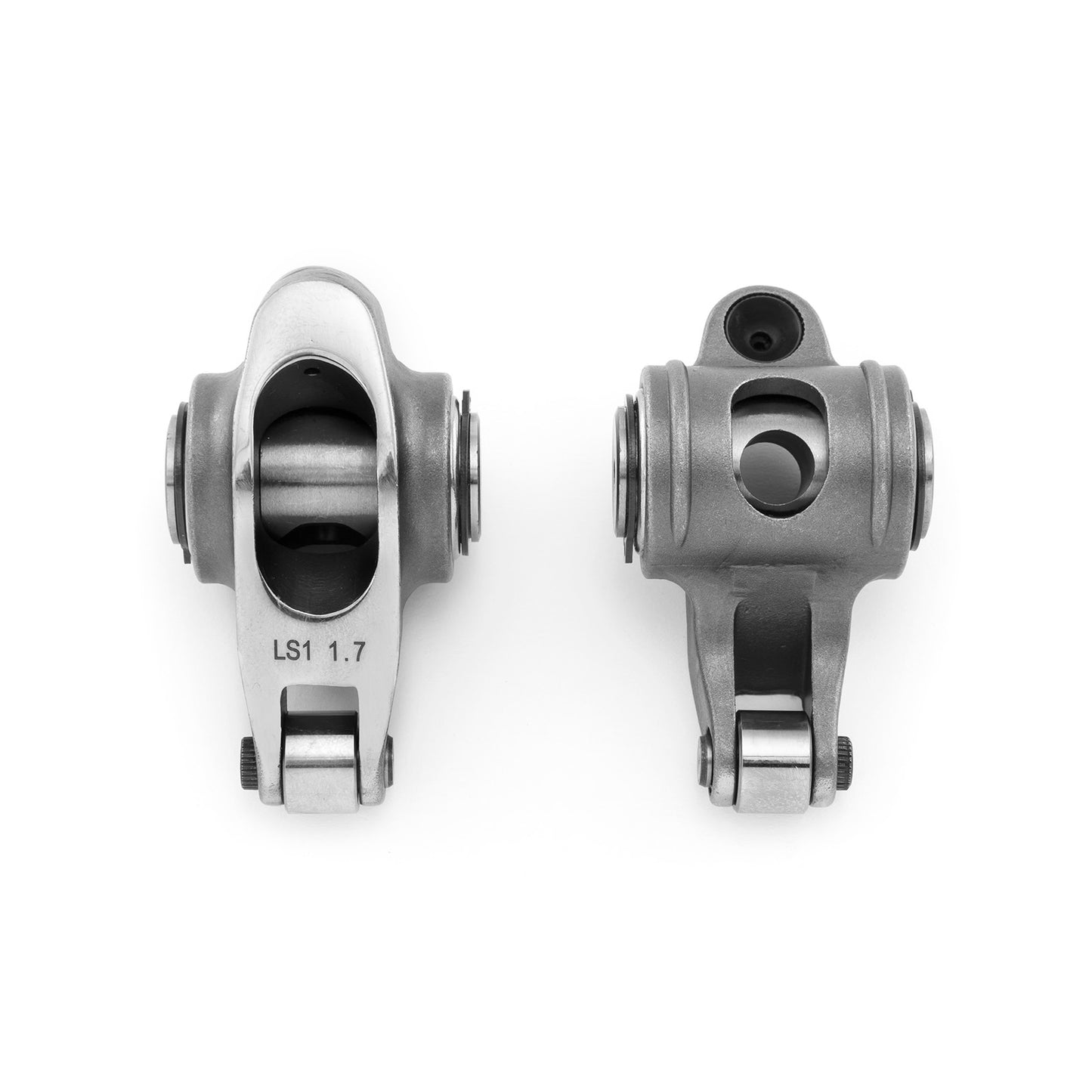 Speedmaster PCE261.1257 Fits Chevy GM LS1 1.7 Ratio Stainless Steel Roller Rocker Arm Set Stud Mount