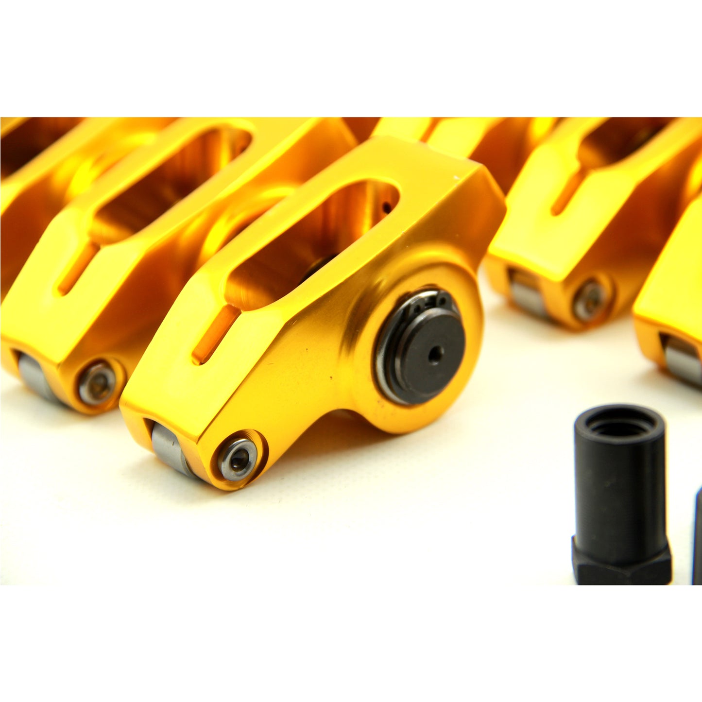 Speedmaster PCE261.1023.01 Fits Ford 302 351C Cleveland 460 1.73 7/16" Aluminum Roller Rocker Arm Set