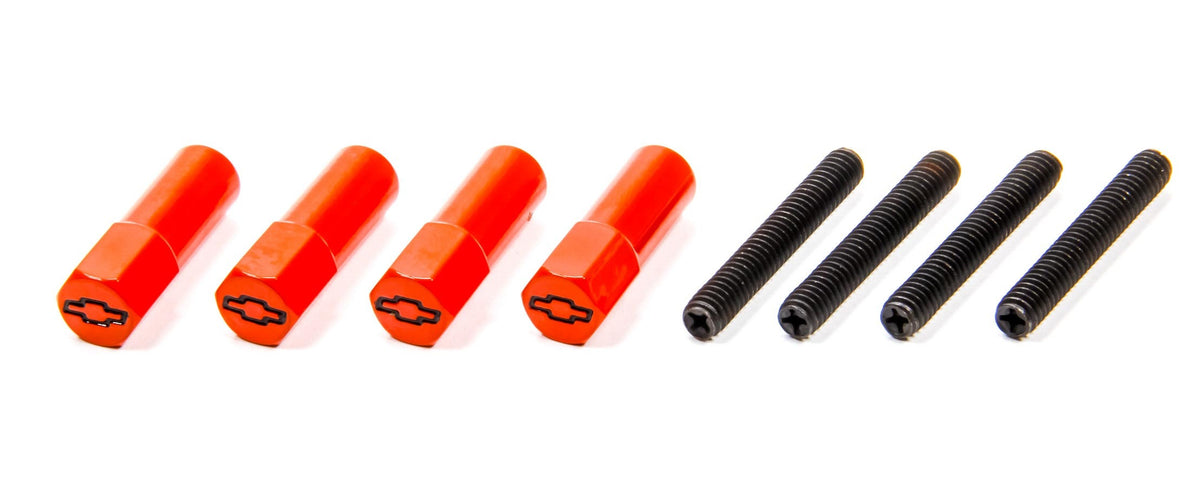 Valve Cover Nuts Chevy Orange (4) - 141601