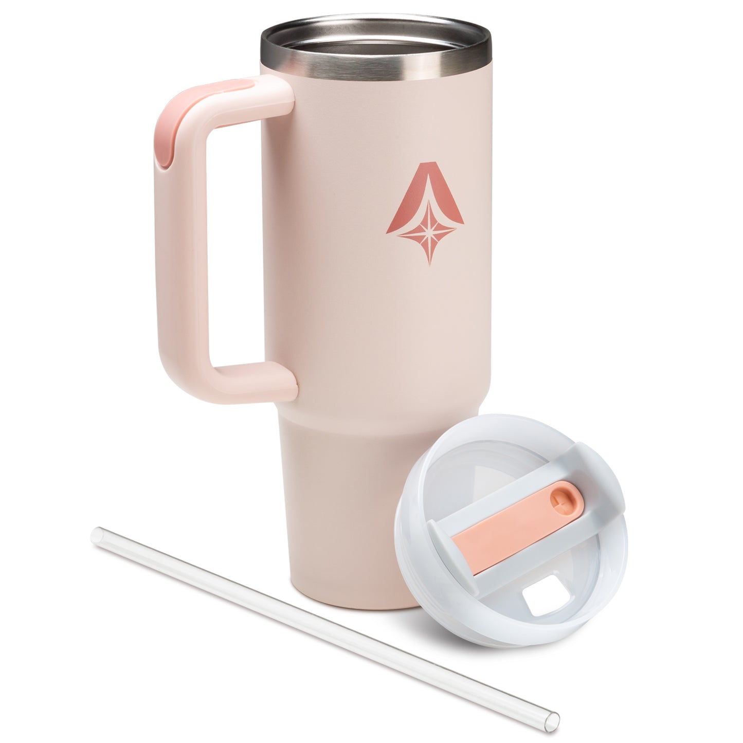 Pittman 40oz. Hydration Tumbler With Comfort Soft Handle - Pink