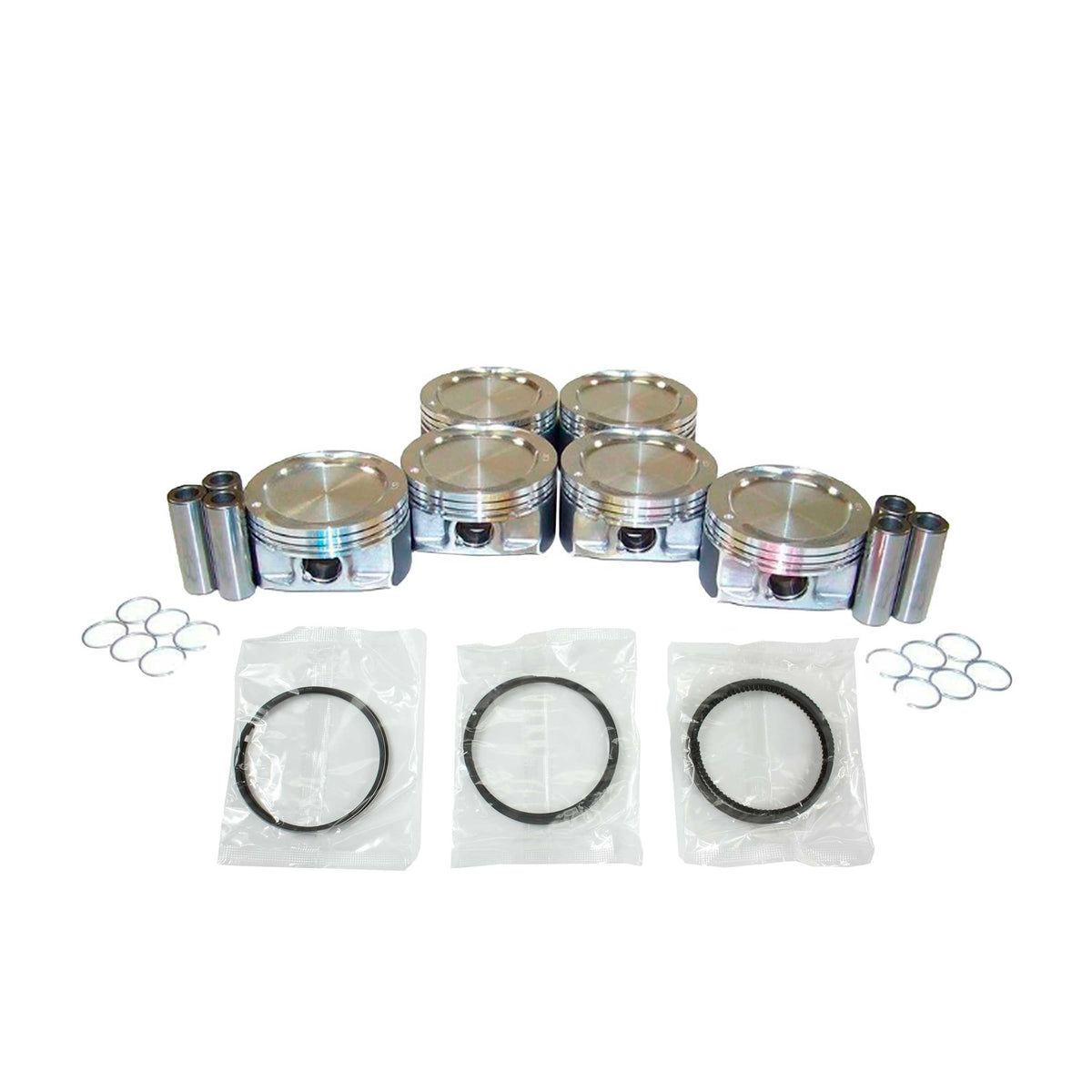 Piston and Ring Set 2006-2011 Buick, Chevrolet, Pontiac, Saturn 3.5L-3.9L