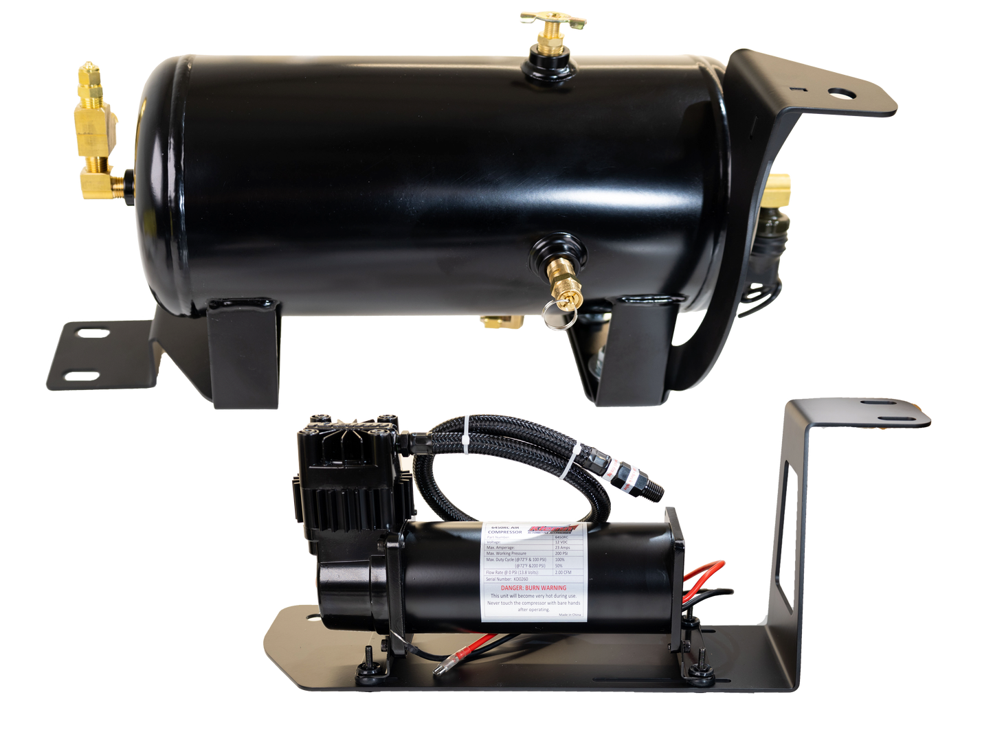 Kleinn Air Horns - RAMHDOBA-6450 - RAM HD ONBOARD AIR SYS.