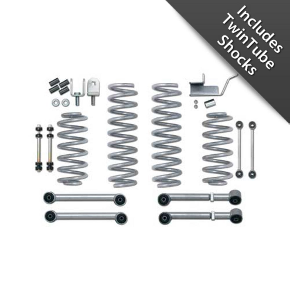 3.5 Inch Super-Ride Short Arm Lift Kit With Mono Tube Shocks
