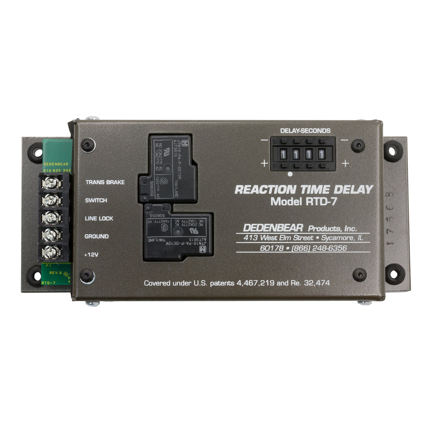 4 DIGIT REACTION TIME DELAY