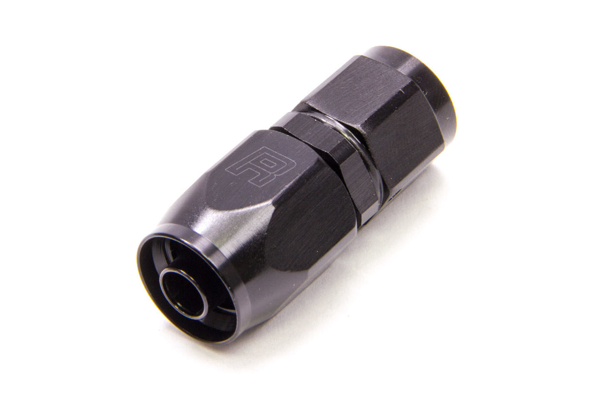 #6 Str Hose End Black - 610025