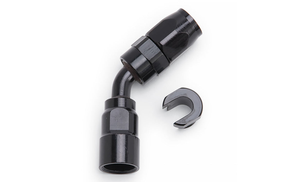 6an to 3/8 EFI 45-Deg Quick Disconnect Fitting - 611213