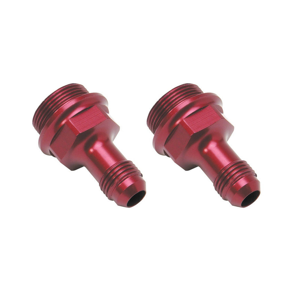 6an x 7/8-20 Ext. Carb Fitting Red - 640360