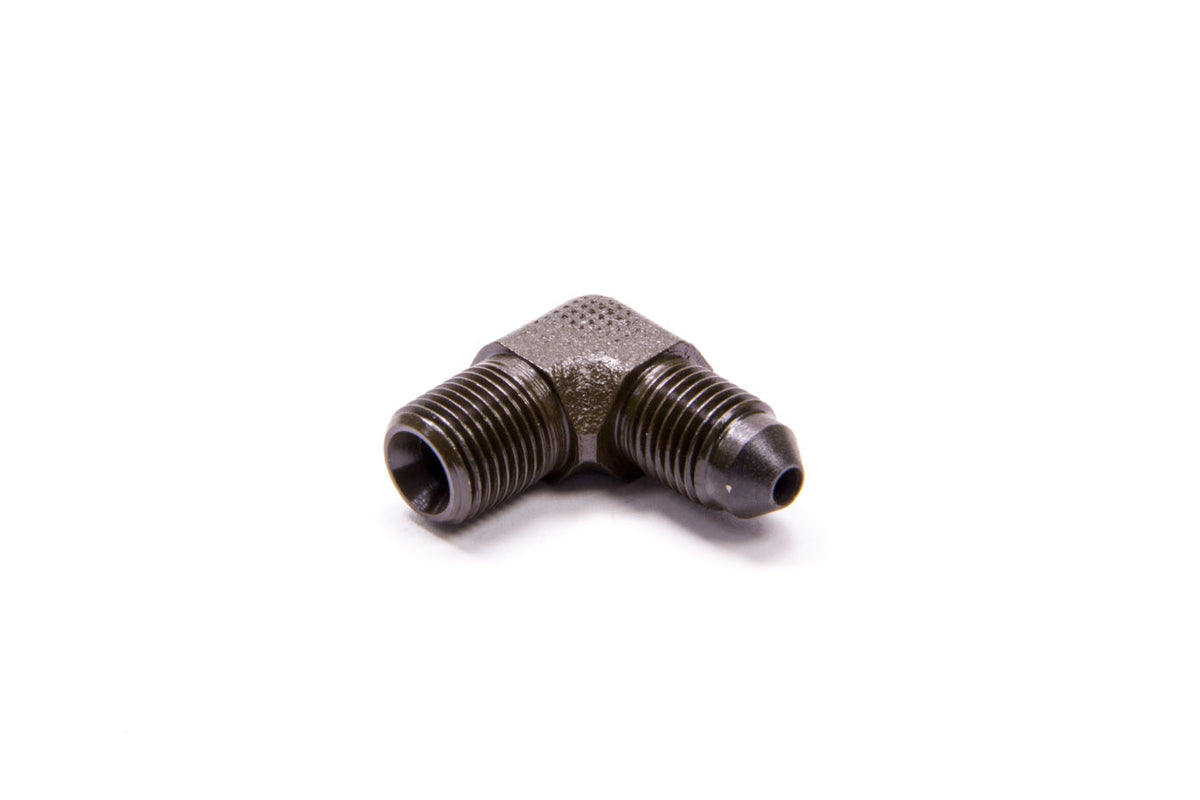 #3 to 1/8 NPT 90 Deg Fitting Black - 642793