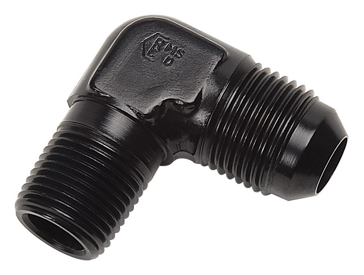 6AN 90Deg to 1/8NPT Black - 660833