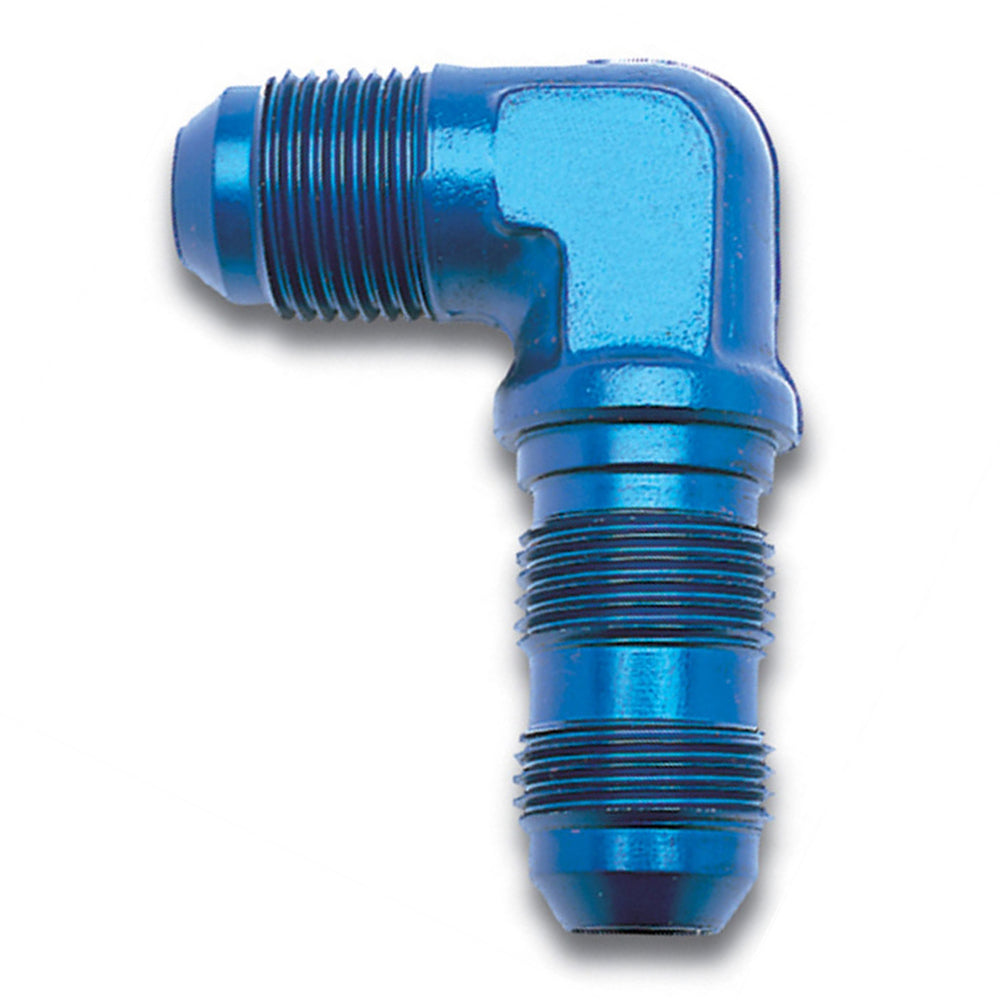 6AN 90Deg Bulkhead Blue - 661250