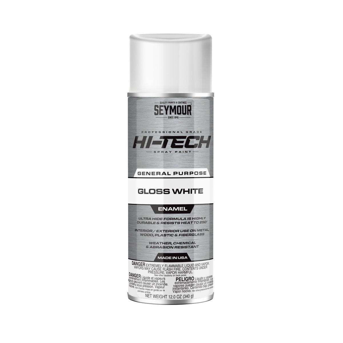 Hi-Tech Enamels Gloss White Paint - 16113
