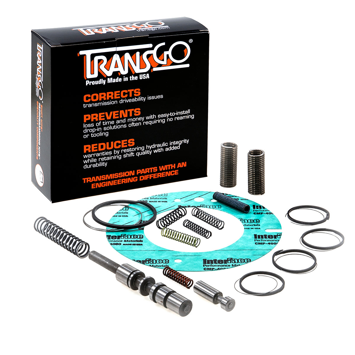 604-VLP 40TES 41TES 42RLE-VLP SHIFT KIT® Valve Body Repair Kit