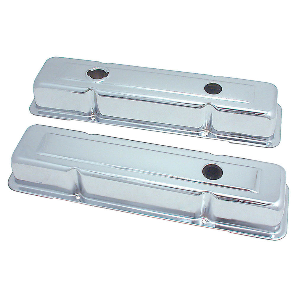 SBC Chrome Valve Covers - SPE5258