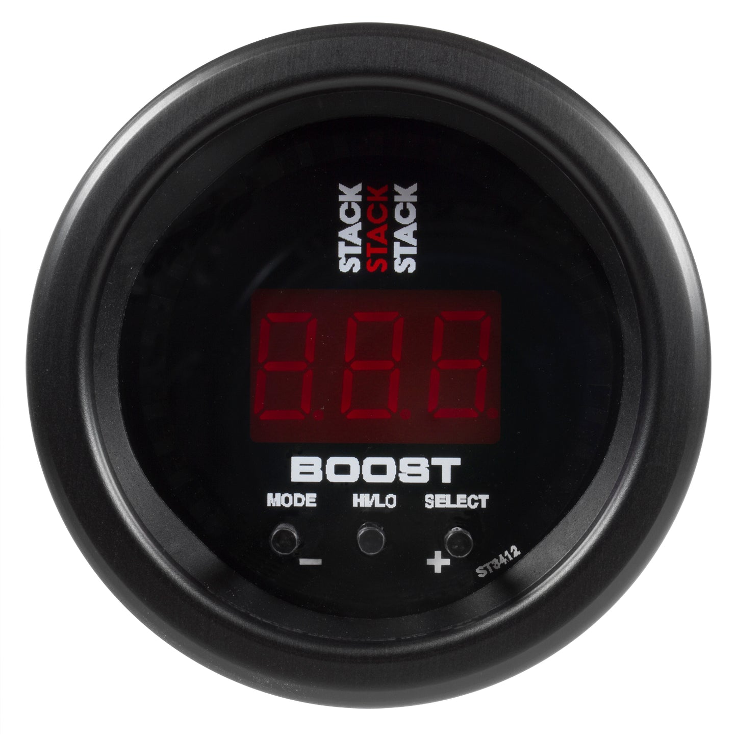 52MM BOOST CONTROLLER -1 TO +2 BAR (-30INHG TO +30 PSI) STACK BLK