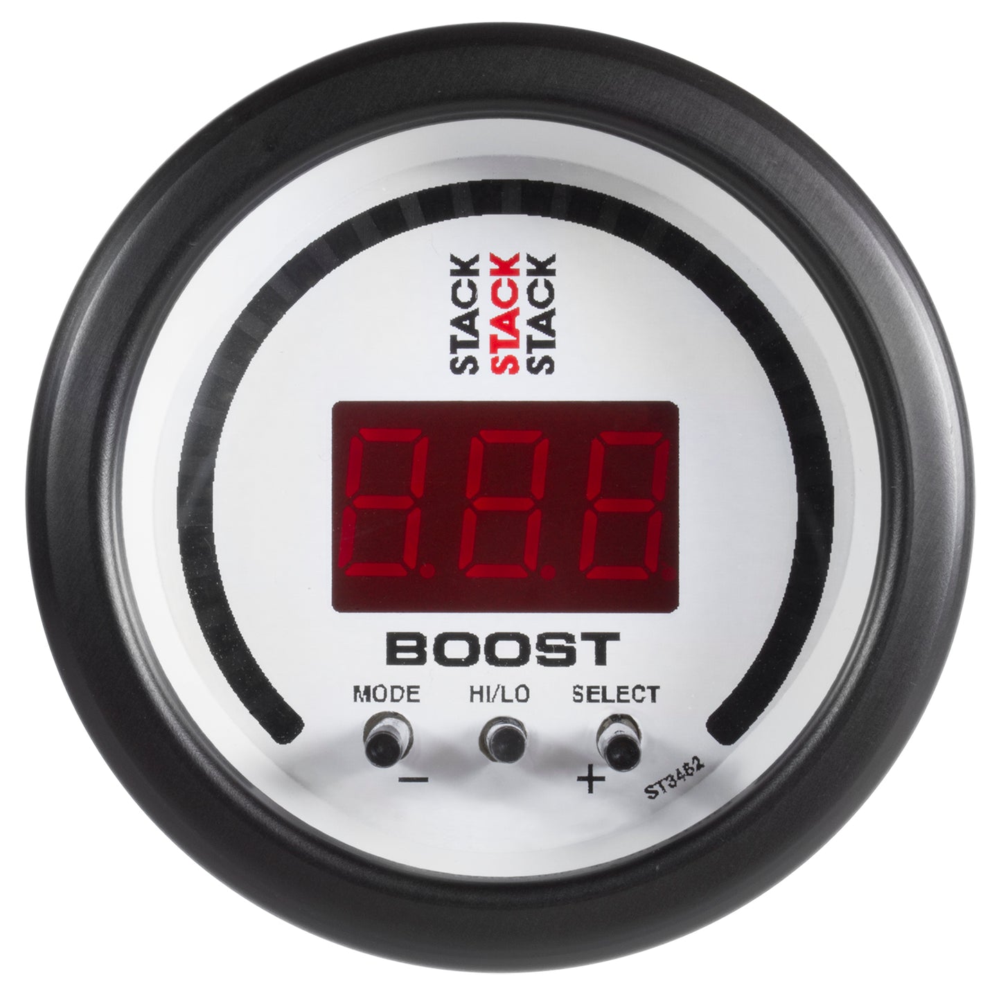 52MM BOOST CONTROLLER -1 TO +2 BAR (-30INHG TO +30 PSI) STACK WHT