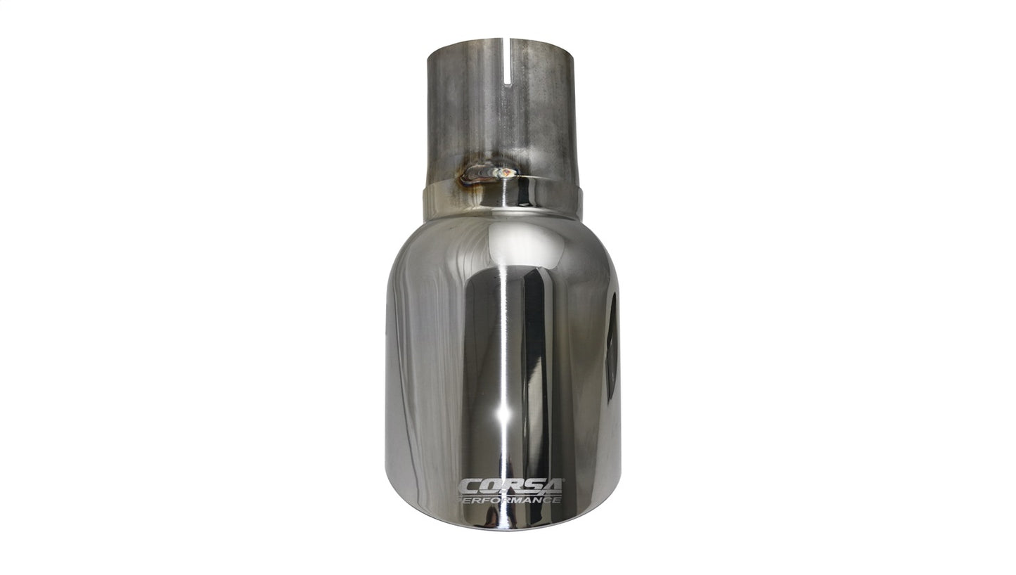 Single 4.5in. Polished Pro-Series Universal Tip Kit (2.75in. Inlet-Clamp Include