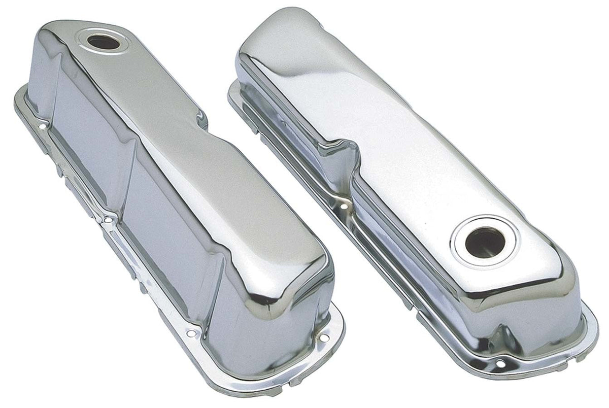 Valve Cover SBF Chrome Baffled - 9237