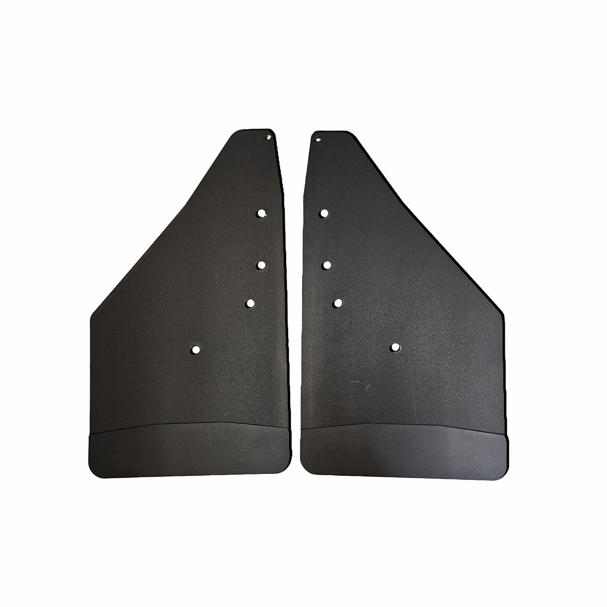 No Drill Specific Design Front Mud Flaps For The 2009-2014 Ford F150 Pickups With Black-Powder Coated Stainless Steel Weights Pre-Installed - 12"W X 20.5"H