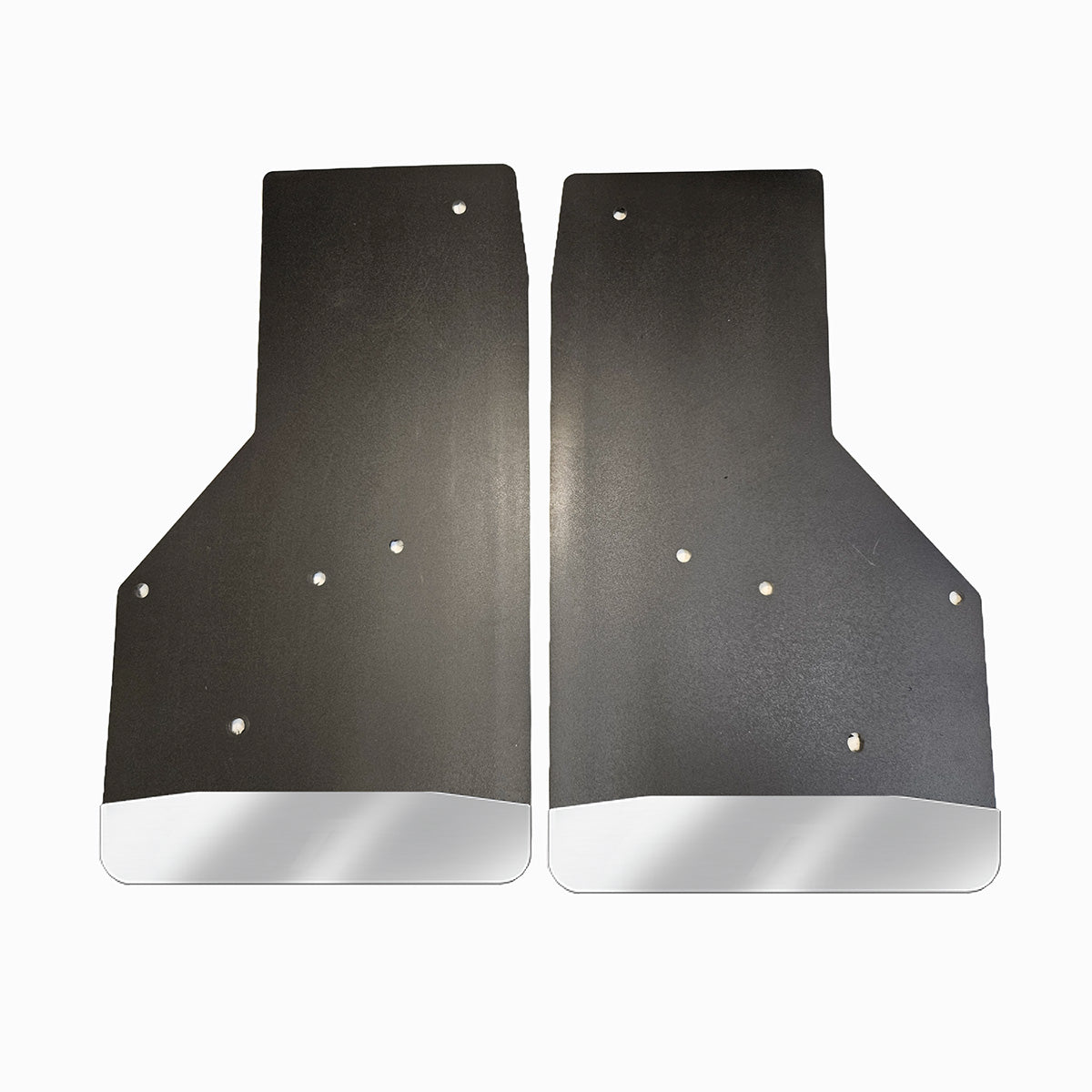 No Drill Specific Design Front Mud Flaps For The 20+ Chevrolet 2500/3500 Pickups With Stainless Steel Weights Pre-Installed - 14"W X 24"H
