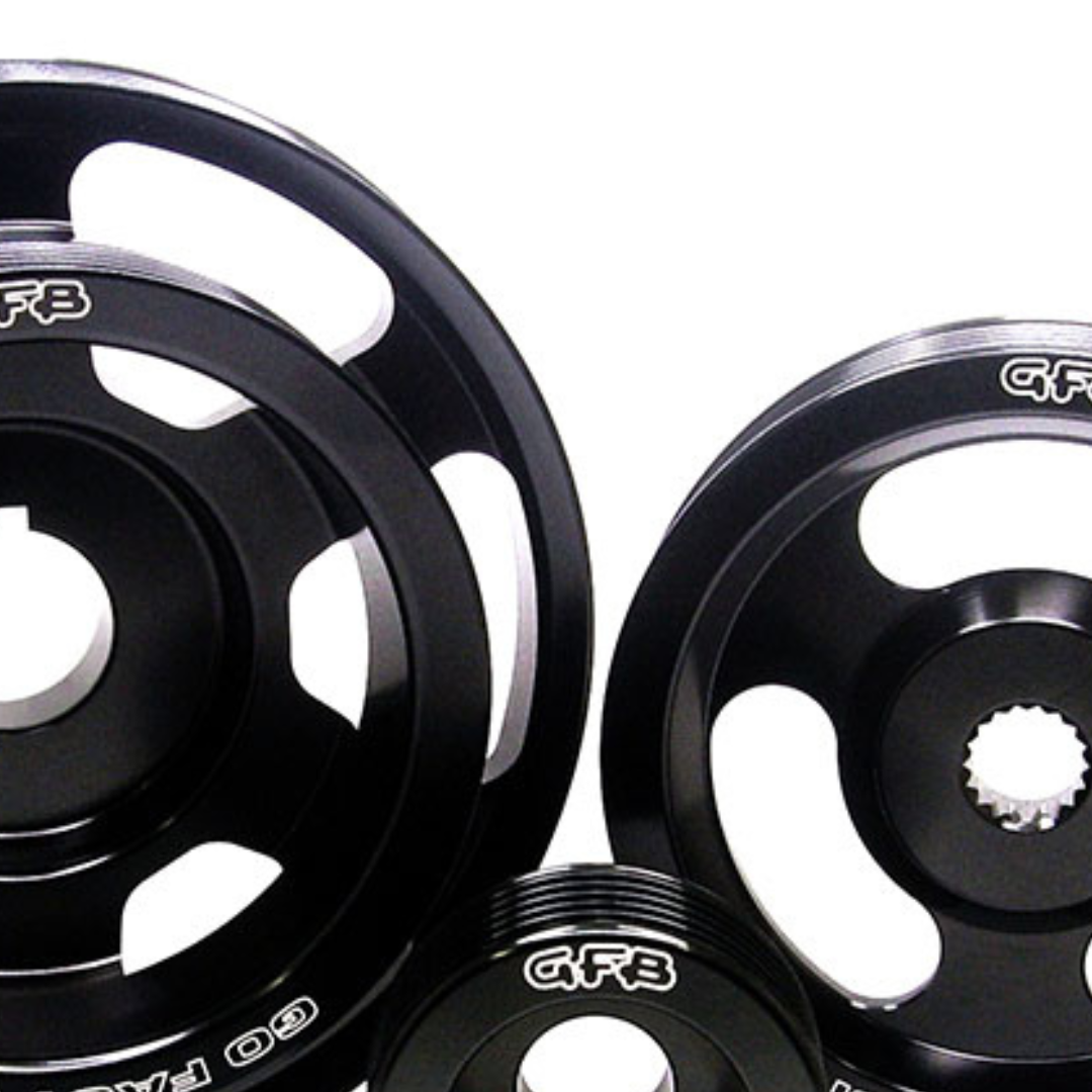 3-piece Underdrive Pulley Kit (Crank Alternator & Power Steering Pulleys & Required Belt)
