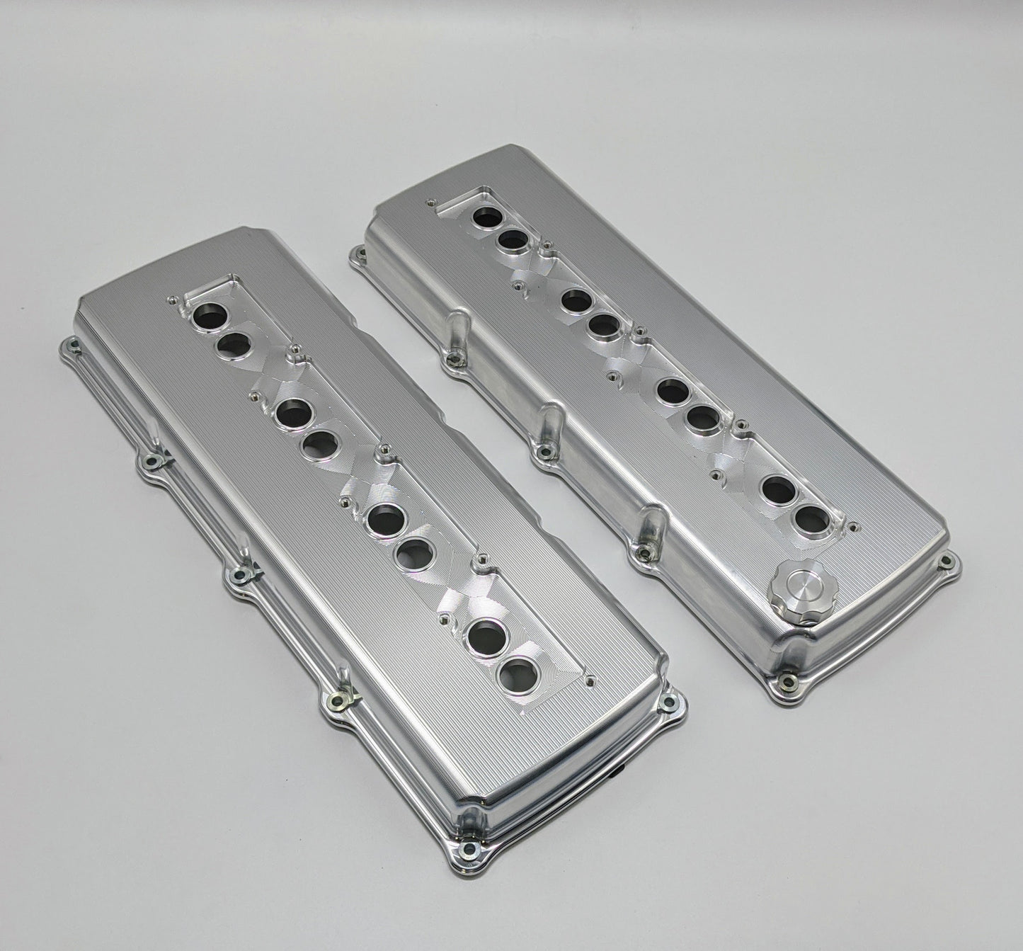 Granatelli Dodge HEMI Valve Cover Set Billet. 5.7 6.1 6.2 & 6.4 With Oil Fill Cap