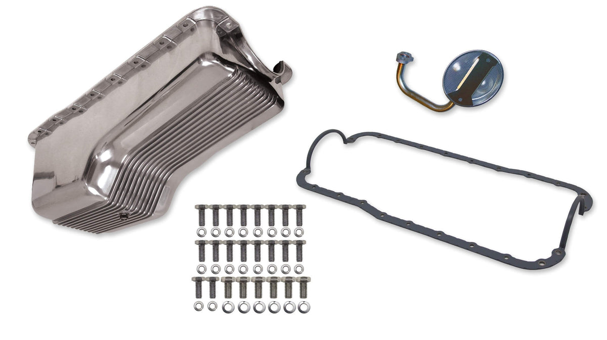 Oil Pan Aluminum Kit Polishe - 6524FWND