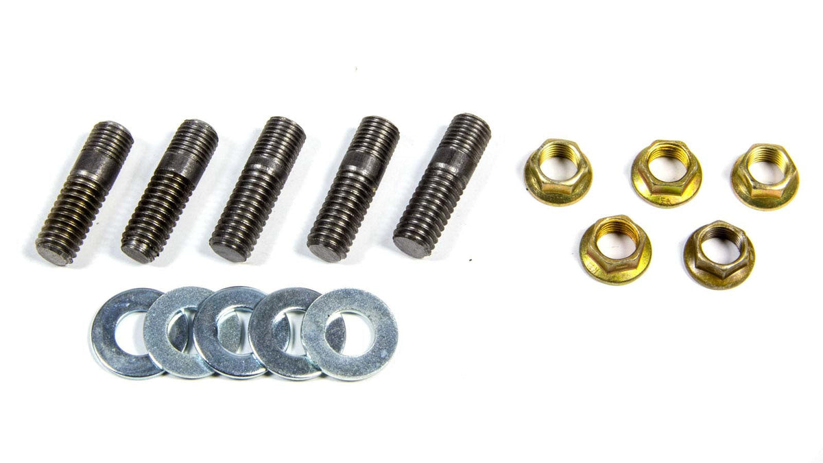 3/8-24 Rotor Stud Kit w/Nuts & Washers (5pk) - P6130069