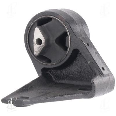 Anchor Industries Motor Mounts, Complete Mount Style, Bolt-in, Black Rubber Bushing, Black Steel - 3456