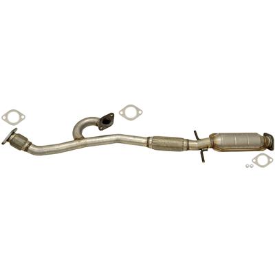 AP Exhaust Catalytic Converters, Direct-Fit, Two Stock Flange Inlets, One Stock Flange Outlet - 643138