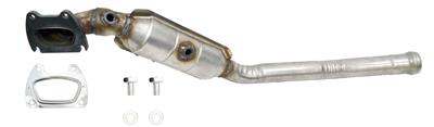 AP Exhaust Catalytic Converters, Direct-Fit, Stock Flange Inlet, 2.37 in. Slip Fit Outlet - 644147