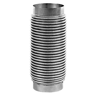 AP Exhaust Exhaust Flex Pipes, Bellows Pipe, 4.00 in. Slip-on Inlet/Outlet, Stainless Steel, 12.00 - 9728