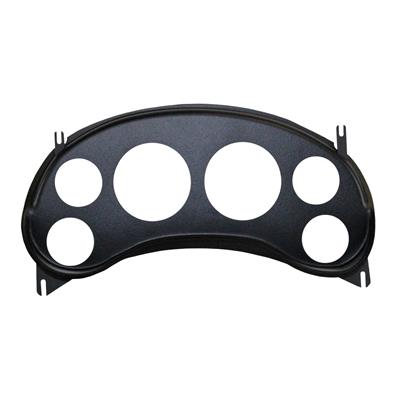 AutoMeter Dash Panel, Direct Fit, 6 Gauge Panel, ABS Plastic, Black, Chevy, Each - 2934