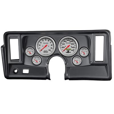 AutoMeter Instrument Cluster, Ultra-Lite Series, Tachometer, Speedometer, Fuel Level, Oil Pressure - 7024UL