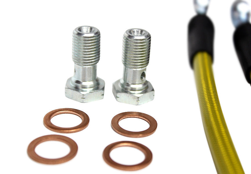 ISR Performance Stainless Steel Rear Brake Lines - Nissan 240sx S13/S14